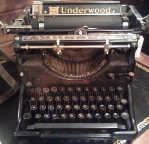 My earliest memories of my father include a typewriter just like this one. He created created his magic on this, first in Cuba then later in the U.S. when we came here in 1968.  Dad never cared for the electric typewriter we gave him one Christmas, he loved his #Underwood. 